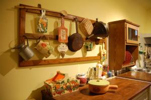 A kitchen or kitchenette at Toscana da Sogno a Villa Allegria