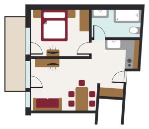 Plan de l'établissement Landhaus Jenewein