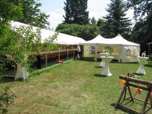 Zahrada ubytování Hotel Wettin