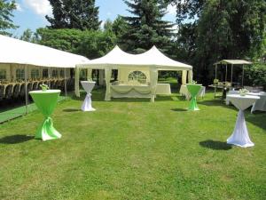 Zahrada ubytování Hotel Wettin