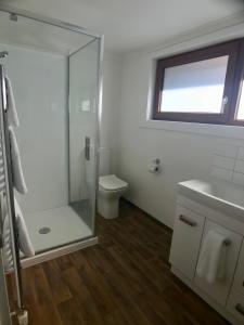 Ванная комната в Arthur's Pass Motel & Lodge