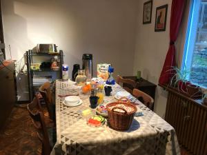 Nápoje v ubytování Bed n Breakfast Obermumpf