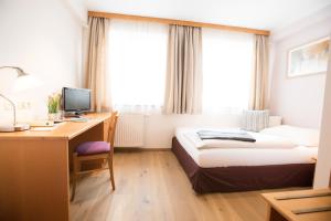 Sjónvarps- og/eða afþreyingartæki á Hotel Moserwirt
