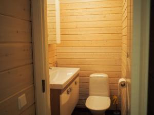 Vonios kambarys apgyvendinimo įstaigoje Inari Juutua