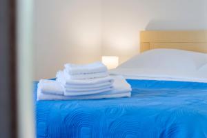 Ein Bett oder Betten in einem Zimmer der Unterkunft Vila Mimoza