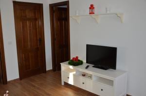 TV a/nebo společenská místnost v ubytování Rural Reillo Alojamientos Rurales