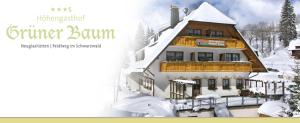 Hotel & Restaurant Grüner Baum - Die Grüne Oase Am Feldberg talvel