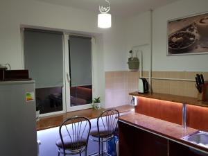 Köök või kööginurk majutusasutuses Apartment Stefan cel Mare 3