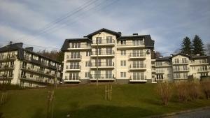 Budynek, w którym mieści się apartament