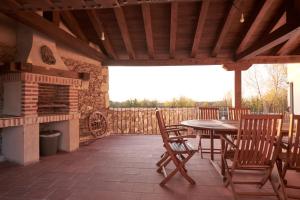 Balkón alebo terasa v ubytovaní Casa Rural Victoriano Pedraza