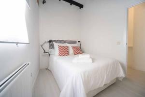 Postel nebo postele na pokoji v ubytování Premium Piso Loft de 3 habitaciones en centro histórico