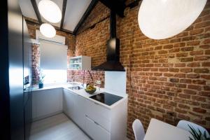 Kuchyň nebo kuchyňský kout v ubytování Premium Piso Loft de 3 habitaciones en centro histórico
