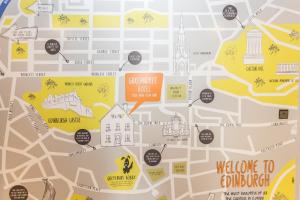 Majutusasutuses Grassmarket Hotel olev sertifikaat, autasu, silt või muu dokument