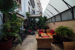 Zahrada ubytování Atmosfere Puniche b&b