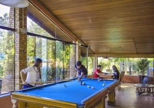 Billiards table sa Brotas Eco Hotel Fazenda