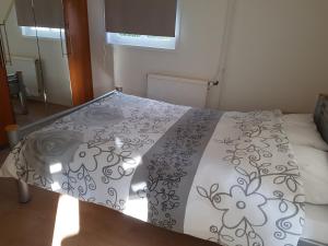Postel nebo postele na pokoji v ubytování vakantiewoning zeumeruus