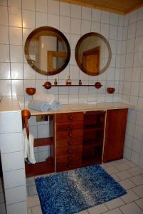 Łazienka w obiekcie Ferienhaus Posthüttl