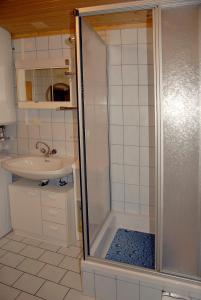 Łazienka w obiekcie Ferienhaus Posthüttl