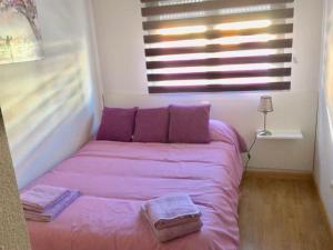 Posteľ alebo postele v izbe v ubytovaní Apartamento Castilla