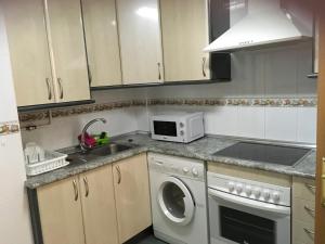 Kuchyňa alebo kuchynka v ubytovaní Apartamento Castilla