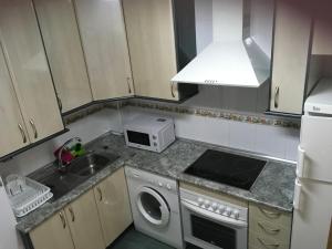 Kuchyňa alebo kuchynka v ubytovaní Apartamento Castilla