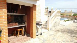 A balcony or terrace at Casa de los amigos