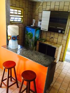 Kuchyň nebo kuchyňský kout v ubytování Condomínio Village do Itanhém + 5 fotografií