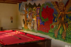Biliár nebo kulečník v ubytování Rossco Hostel