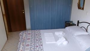 Posteľ alebo postele v izbe v ubytovaní Natalia's Apartments
