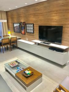 A television and/or entertainment centre at Leblon Flat