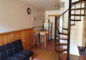Kuchyň nebo kuchyňský kout v ubytování Casona Familiar Pucon Centro