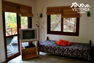 Μια τηλεόραση ή/και κέντρο ψυχαγωγίας στο Victoria Cabañas