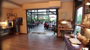Televisyen dan/atau pusat hiburan di Zhen Shan Zhuang B&B