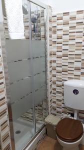 A bathroom at Il Centro Short Lets