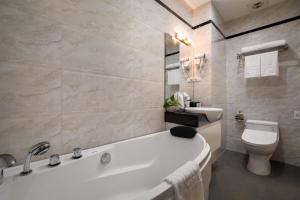 Koupelna v ubytování Brandi Fuji Hotel