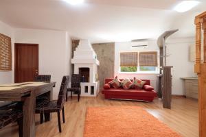 Posezení v ubytování Casa ARBO