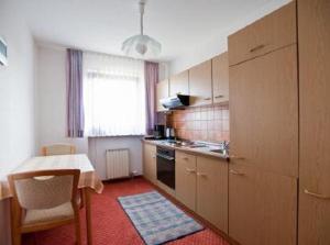 Kuchyň nebo kuchyňský kout v ubytování Appartementhaus Drobnik + 12 fotografií