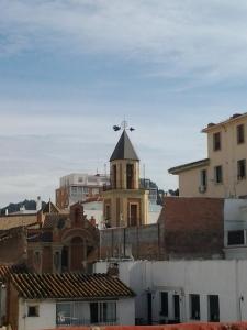 Widok na miasto Malaga z tego apartamentu