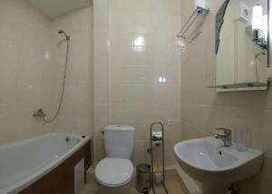 Koupelna v ubytování Hotel Karpaty