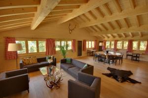 Posezení v ubytování Schatzalp Hotel
