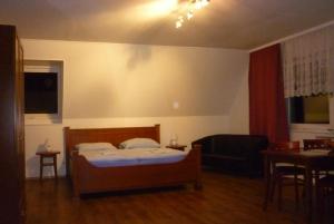 Cama o camas de una habitación en Apartment Alban