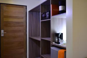 Quints Travelers Inn 주방 또는 간이 주방