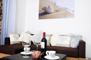 Nápoje v ubytovaní Apartament IKAR blisko morza