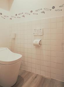 Een badkamer bij Iwashi Building Hostel