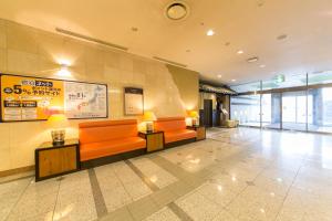 Lobbyen eller receptionen på Nara Washington Hotel Plaza