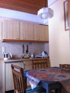 Kuchyň nebo kuchyňský kout v ubytování Ferienwohnung-Haus-Auer