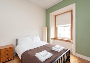 Katil atau katil-katil dalam bilik di The Lothian Road Residence