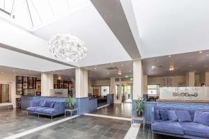Posezení v ubytování Kviknes Hotel + 37 fotografií