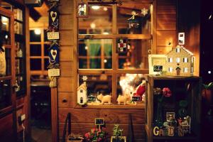Salon oz. bar v nastanitvi 南庄橄欖樹咖啡民宿 Olive Tree Village Guesthouse