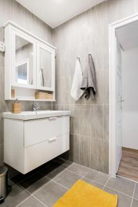 A bathroom at Synagogue view residence